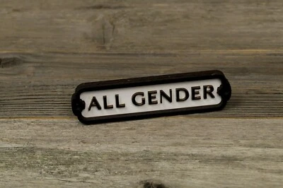 Туалетная вода для всех полов, туалет, унисекс, табличка, винтажный стиль, железная дорога, ретро, - Изображение 1 из 4