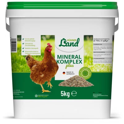 HÜHNER Land Mineral Komplex Plus 5kg für Hühner mit wertvollem Anis - Bild 1 von 4