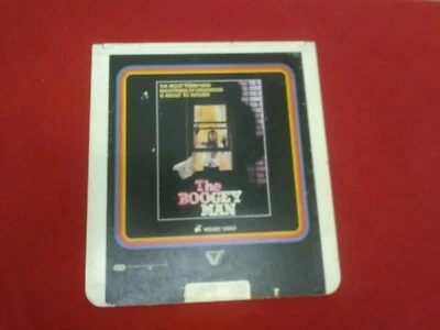 The Boogey Man CED RCA SelectaVision Videodisc Rare Horror Scary Movie READ! - Image 1 of 4