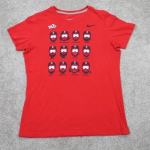 Nike Boston Red Sox Camisa Mujer XL Roja Calce Ajustado S/S Pullover Serie Mundial 2013 - Imagen 1 de 8