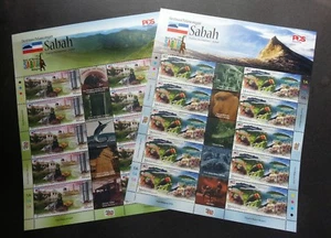 Malaysia Tourist Destination Sabah 2018 Monkey Dance Marine Coral (sheetlet) MNH - Picture 1 of 2