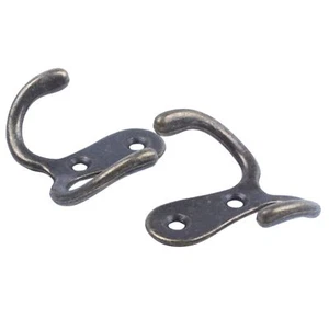 2 x Screw hook Retro metal hook Metal wall mount hanger coat Antique4421 - Foto 1 di 8