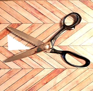 11" Vintage WISS Pinking Schere Schere Made in USA - Bild 1 von 7