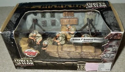 2003 FOV, Unimax 1:32 WW2 British 7th Armored Div. Soldiers, Enthusiast Set, MIB - Image 1 of 4