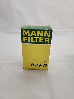 Filtros de aceite de motor Mann W 719/30 para Audi 90 100 A4 200 TT S6 S4 E3 Foto 1 de 2