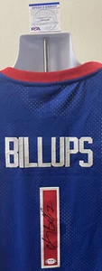 Chauncey Billups Detroit Pistons Autographed Mitchell And Ness Jersey PSA Cert - Picture 1 of 5