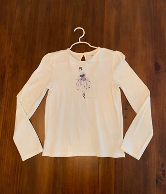 Camiseta Bailarina Floral Manga Larga JANIE AND JACK Niñas Talla 12 Foto 1 de 4