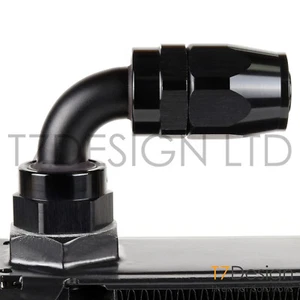 M22 to AN10 90 Degree Swivel Seal Oil Cooler Adapter Fitting -10 JIC Setrab - Picture 1 of 2