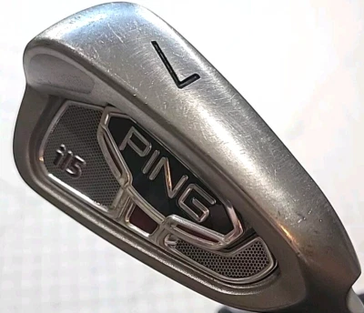 Ping i15 Green Dot Single 7 Iron Stiff Flex Steel Shaft RH 37” - Image 1 of 4