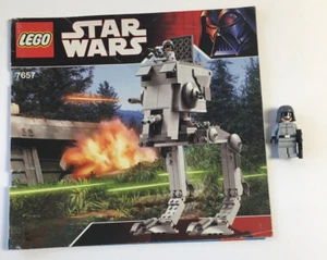 LEGO Star Wars 4/5/6 Imperial AT-ST Pilot Minifig + AT-ST Instruction 7657 lot 1 - Picture 1 of 6