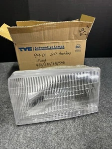 TYC 20-5362-00-1 LH Headlight Assembly For Some 99-01 Ford F250 - F450 Apps. - Picture 1 of 4