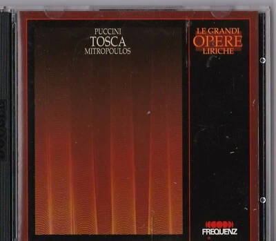 PUCCINI TOSCA  - MITROPOULOS - LE GRANDI OPEERE LIRICHE / 2 CD ALBUM #X50# - Bild 1 von 2