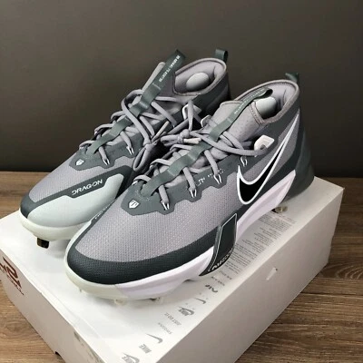 Botines de béisbol Nike Force Zoom Trout 9 Elite gris metal para hombre talla 14 FB2906 NUEVOS Foto 1 de 4