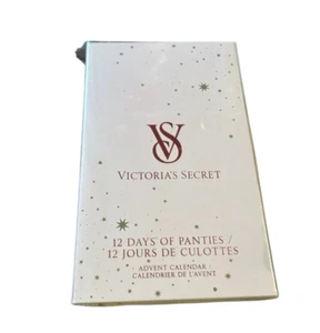 Victoria's Secret Tanga 12er Pack Urlaub sexy Spitzenhöschen Adventskalender XL Glitzer - Bild 1 von 6