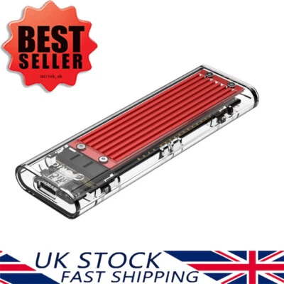 Orico USB 3.1 Type C Gen 2 10Gbps NVMe PCIe M.2 SSD Enclosure for Windows Mac OS - Image 1 of 4