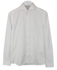 ETON Brighton Super Slim Formal Shirt Men's (UK) 40 Cutaway Collar Dot Pattern