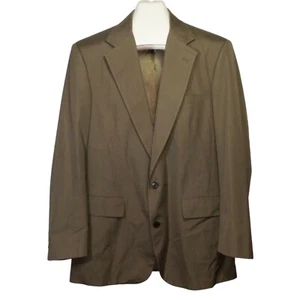 Brooks Brothers Blazer Sport Mantel Anzug Jacke 42 L Taupe Grün 2Btn EUC - Bild 1 von 4