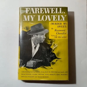 Farewell My Lovely by Raymond Chandler 1946 World Pub., 3rd printing VG+ / VG+ - Picture 1 of 6