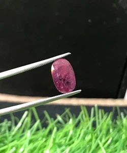 3.1ct Natural Ruby nice color and Luster Gem Afghanistan Unheated Untreated - Picture 1 of 5