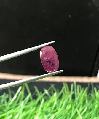 3.1ct Natural Ruby nice color and Luster Gem Afghanistan Unheated Untreated - Image 1 of 4