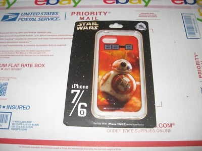 D-TECH IPHONE 7/6/6s STAR WARS последний джедай BB-8 телефона чехол совершенно новый запечатанный - Изображение 1 из 2