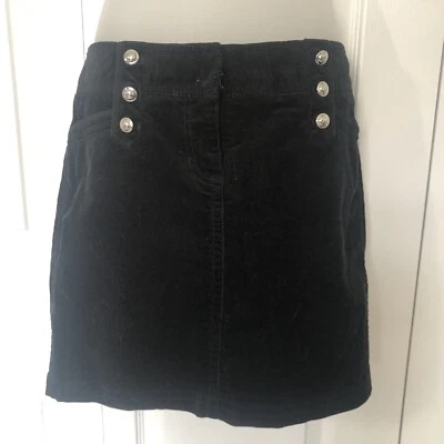 Skitt de pana negra del mercado negro de la Casa Blanca talla 0 Foto 1 de 4