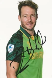 SOUTH AFRICA: DAVID MILLER SIGNED 6x4 ODI PORTRAIT PHOTO+COA - Picture 1 of 1