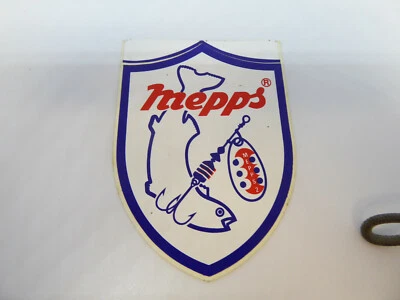  AUTOCOLLANT / STICKER Vintage - MEPPS / LEADER MONDIAL CUILLERES POUR LA PECHE - Photo 1/4