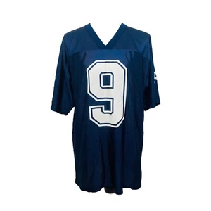 Dallas Cowboys Men’s Medium Jersey Shirt NFL Blue Mesh Tony Romo #9 - Picture 1 of 9