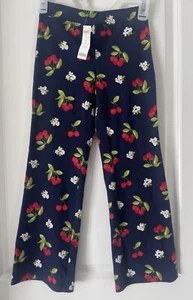 NWT Gymboree Retired Cherry Cute Cherry Flare Pants Size 8 - Picture 1 of 3