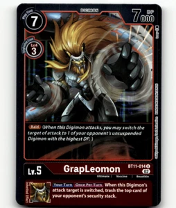 Digimon GrapLeomon FOIL Dimensional Phase Uncommon - Picture 1 of 1