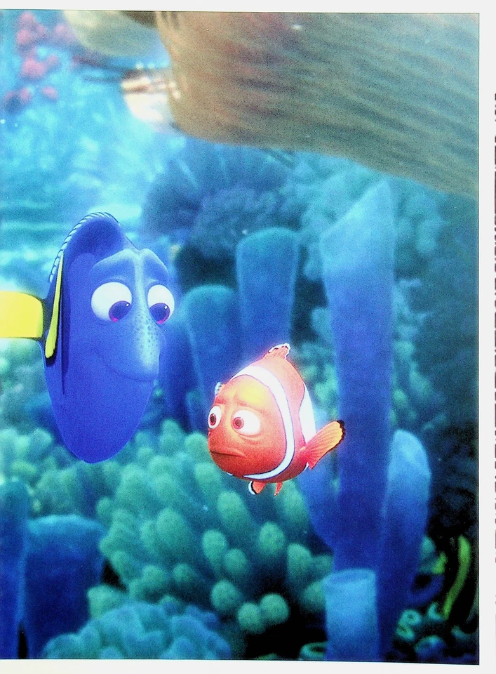 Mini póster Dory & Marlin Disney Pixar Finding Dory 8"x11" Nemo Foto 1 de 1