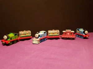 Thomas the Train Lot Holiday Caboose Schneepflug Percy Motor Schnee Druckguss - Bild 1 von 24