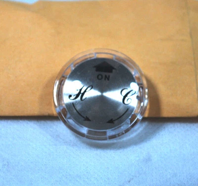 Delta RP16920 Delta Mango Botón (Cristal/Cromo) Foto 1 de 3