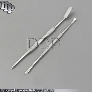2 Pcs New Kit Periosteal Elevator Pritchard & Freer Surgical Instruments - Picture 1 of 3