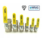 BRASS GAS APPROVED LEVER BALL VALVE BSPP - BS EN 331 SIZES FROM 1/4" TO 4" WRAS