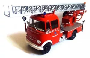 Mercedes L319 Metz DL18 escalera 1:43 Ixo Hachette CAMION de bomberos Diecast - Imagen 1 de 1