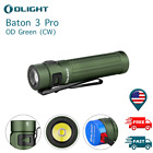 Olight Baton 3 Pro 18650 Akumulator chłodna biała latarka kieszonkowa LED (OD zielona