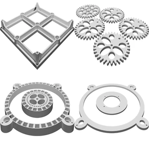 Magnetic Drive System Halbach Array with Planetary Gear DIY Kit - Picture 1 of 3