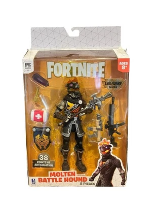 Figura de acción Fortnite Legendary Series MOLTEN BATTLE HOUND 6" Jazwares NUEVO épico Foto 1 de 4