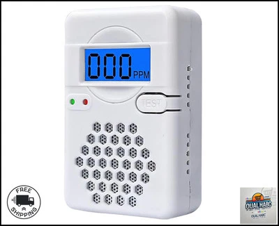 2GIG Carbon Monoxide Detectors,Battery Operated Mini CO Alarm Detector Monitor with