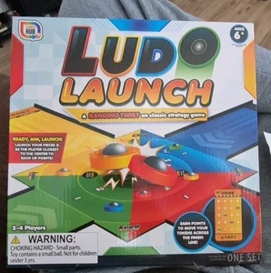 Ludo Launch Banging Twist On A Classic Strategia Gioco da Tavolo Famiglia Gioco Games Hub - Foto 1 di 2