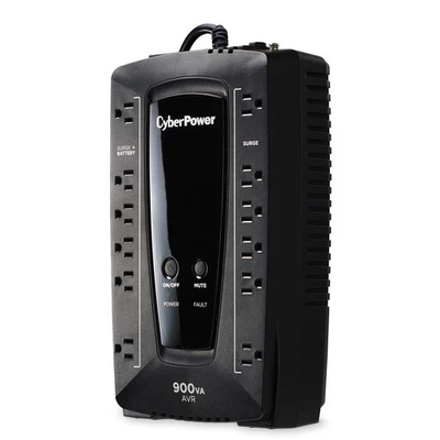 CyberPower AVR Series AVRG900U 900VA 480W Desktop UPS with AVR and USB - Image 1 of 4