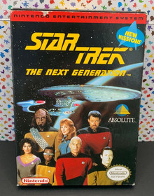 Star Trek the Next Generation NES box only