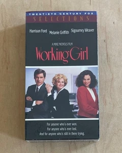 Romance Comedy Movie WORKING GIRL 1988 Sealed VHS Workplace Competition Drama - Picture 1 of 6