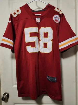Джерси L Kansas City Chiefs No58 Derrick Thomas Nike on Field  - Изображение 1 из 4