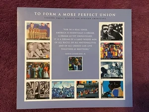 Francobolli Stati Uniti 37 ¢ Più Perfetti Unione Diritti Civili #3937 MNH Foglio Completo - Foto 1 di 2