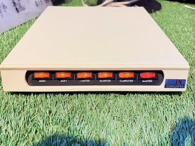 VTG PC Concepts Power Controller 5 Switch Transient Surge Suppression PC-006 - Image 1 of 4