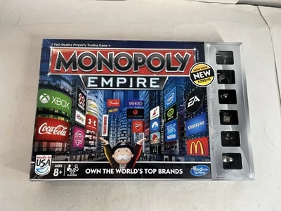 2014 Monopoly Empire Silver Edition Own The Worlds Top Brands jogo 100% completo - Imagem 1 de 4