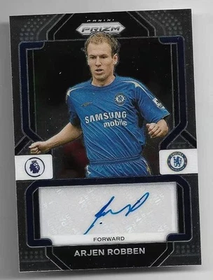 2022-23 Panini Prizm Premier League Autograph Auto Card : Arjen Robben #A4 - Image 1 of 2